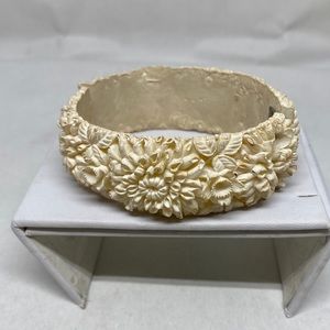 Beautiful antique Celluloid clamper bracelet
